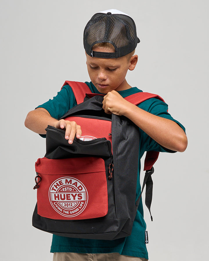GOOD LIFE HUEYS | YOUTH BACKPACK - BLACK