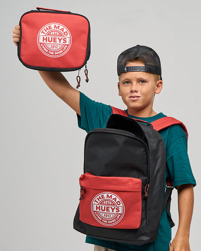 GOOD LIFE HUEYS | YOUTH LUNCHBOX - BLACK