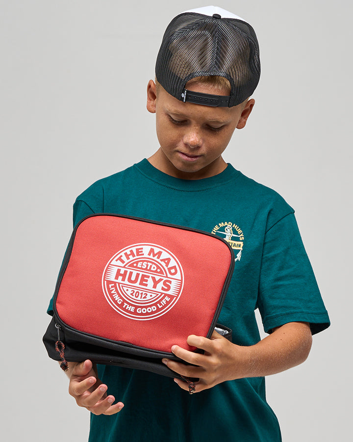 GOOD LIFE HUEYS | YOUTH LUNCHBOX - BLACK