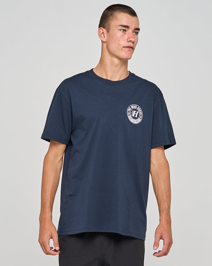 LIVING HUEYS | SS TEE - NAVY