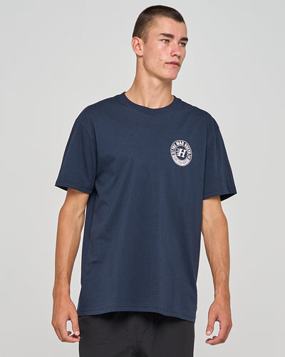 LIVING HUEYS | SS TEE - NAVY