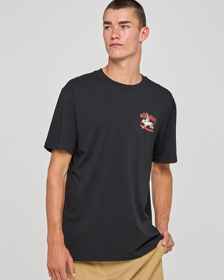 COOKEDABURRA TRIO | SS TEE - BLACK
