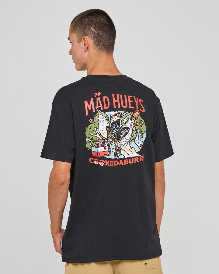 COOKEDABURRA TRIO | SS TEE - BLACK