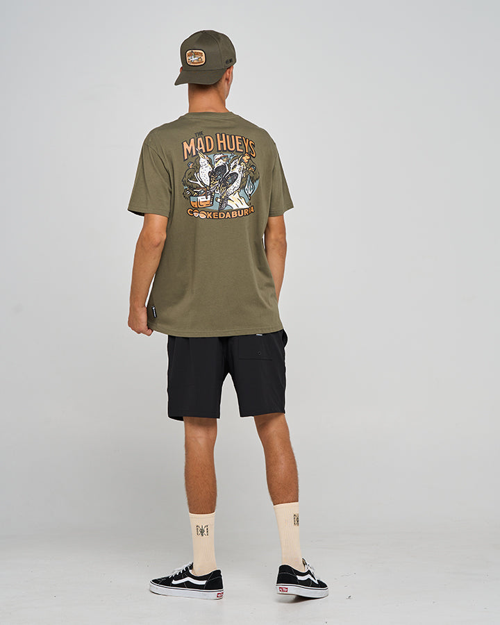 COOKEDABURRA TRIO | SS TEE - OLIVE