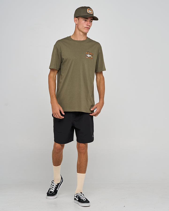 COOKEDABURRA TRIO | SS TEE - OLIVE