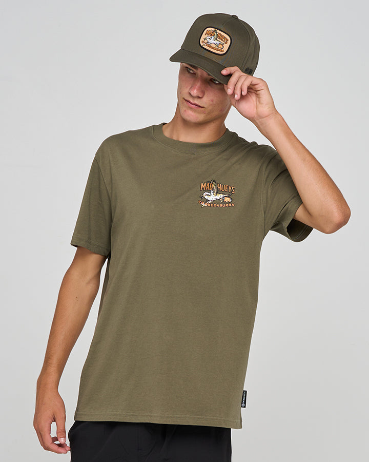 COOKEDABURRA TRIO | SS TEE - OLIVE