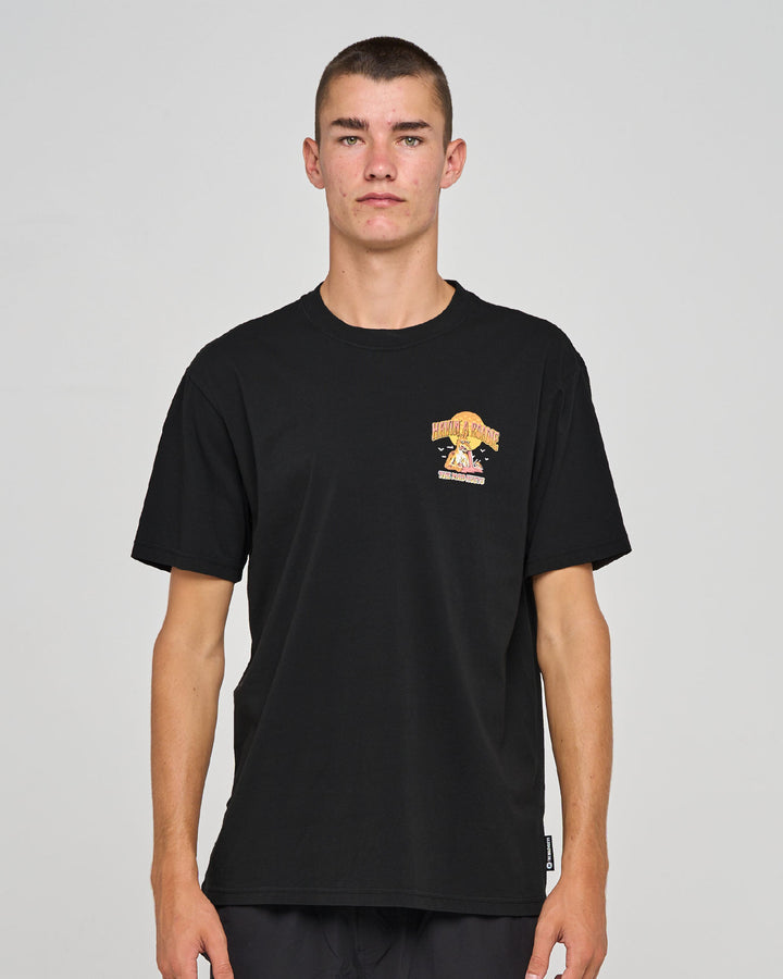 ROADIE | SS TEE - BLACK