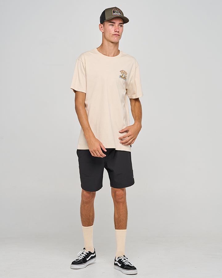 LOVING MANGROVES | SS TEE - CEMENT