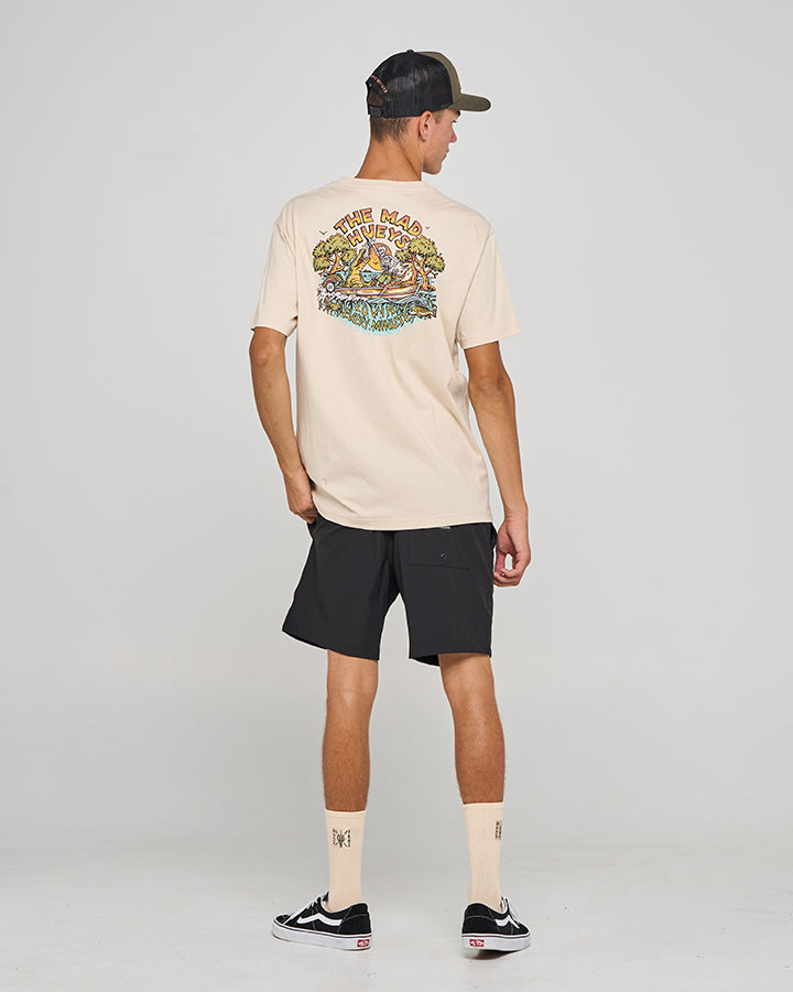LOVING MANGROVES | SS TEE - CEMENT