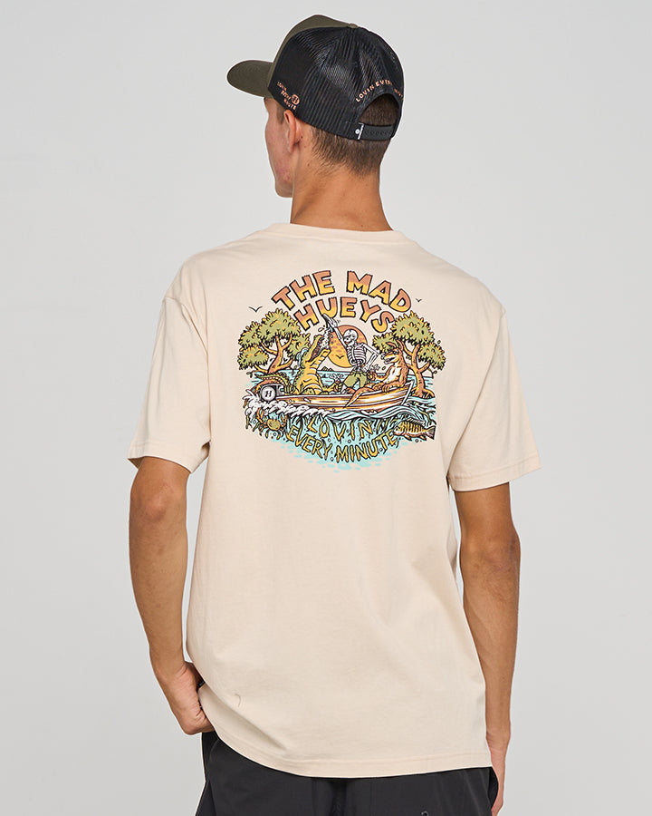 LOVING MANGROVES | SS TEE - CEMENT