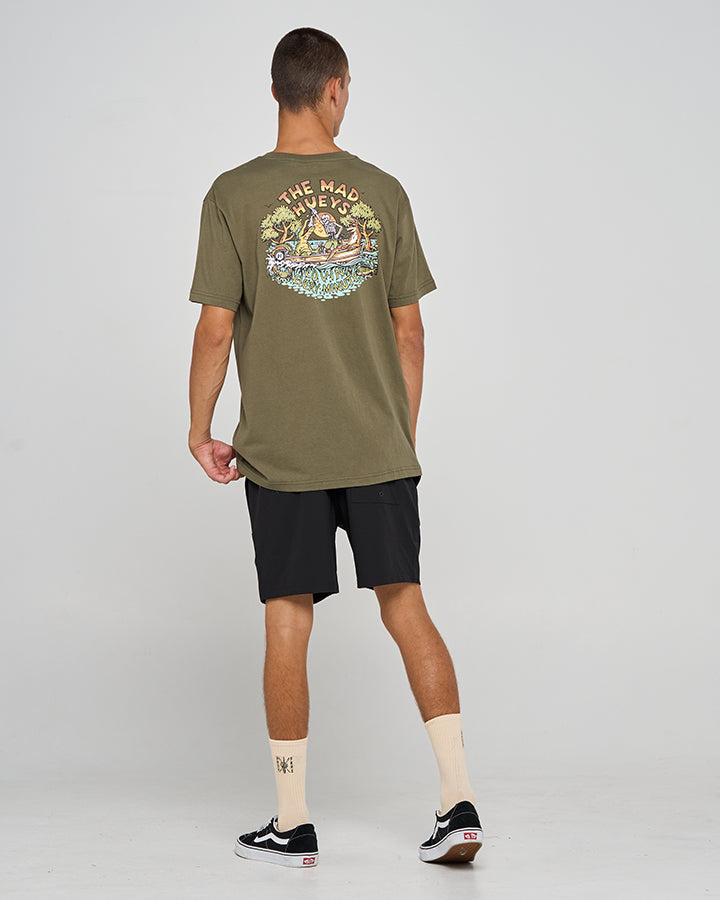LOVING MANGROVES | SS TEE - OLIVE