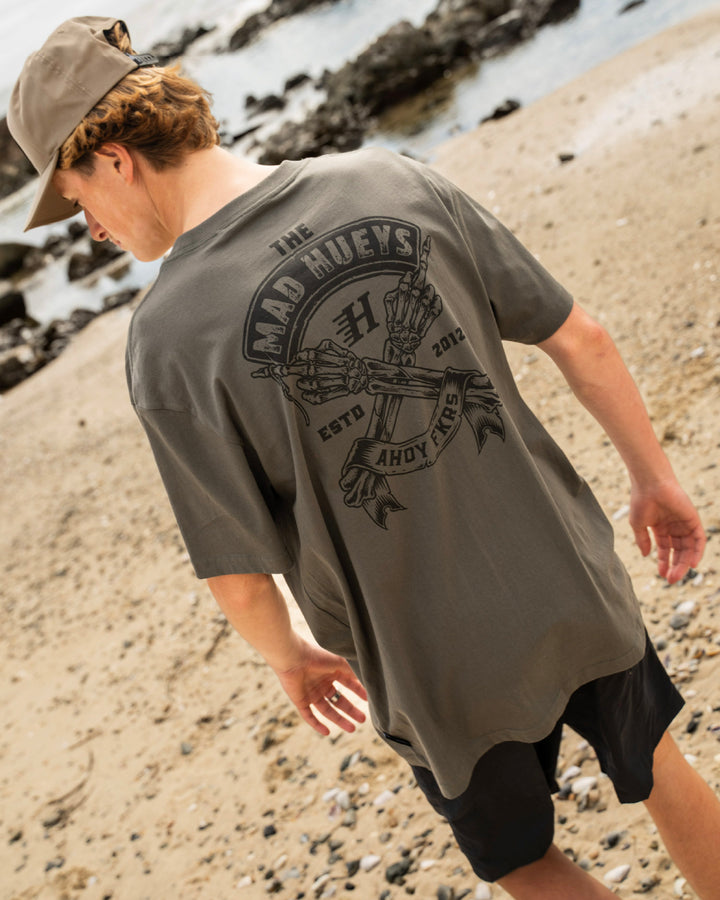 FKRS AHOY | SS TEE - CHARCOAL