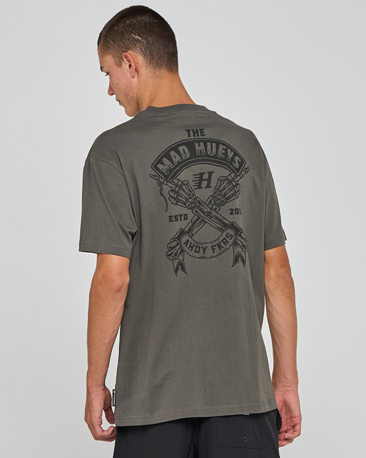 FKRS AHOY | SS TEE - CHARCOAL