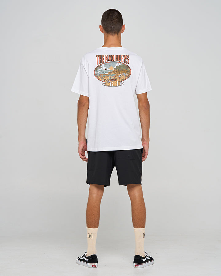 DAY FOR IT FROGGIES | SS TEE - WHITE