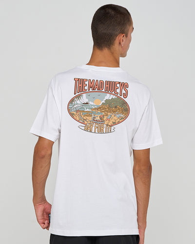 DAY FOR IT FROGGIES | SS TEE - WHITE
