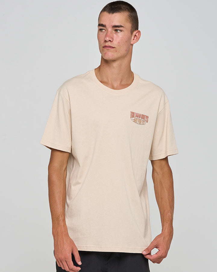 DAY FOR IT FROGGIES | SS TEE - CEMENT
