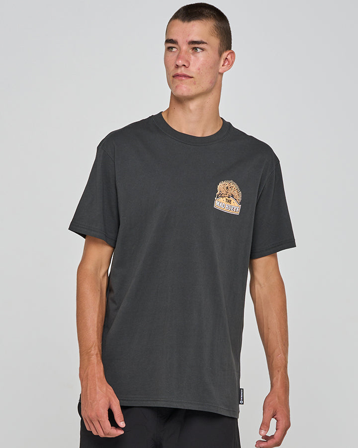 SPIKED DRINK | SS TEE - VINTAGE BLACK