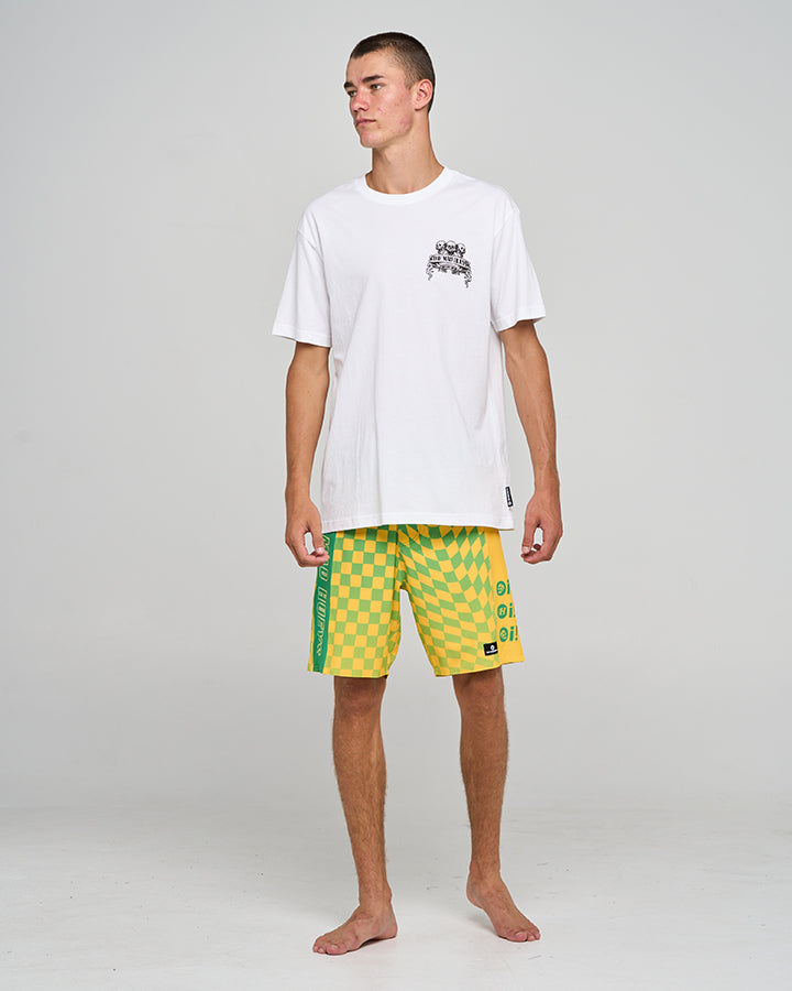 TRIPLE ANCHOR | SS TEE - WHITE
