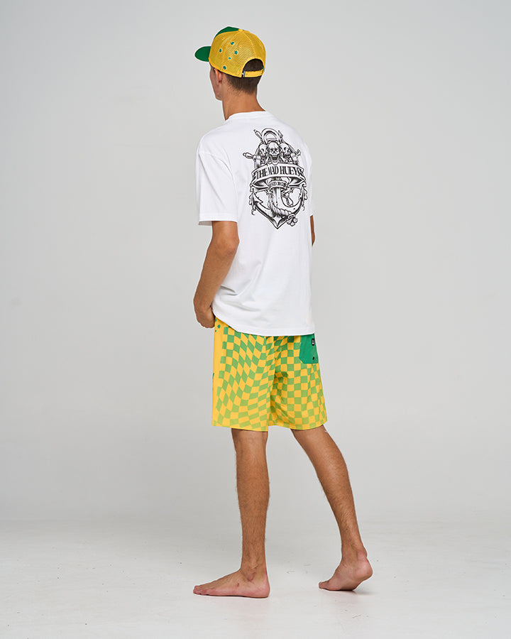 TRIPLE ANCHOR | SS TEE - WHITE