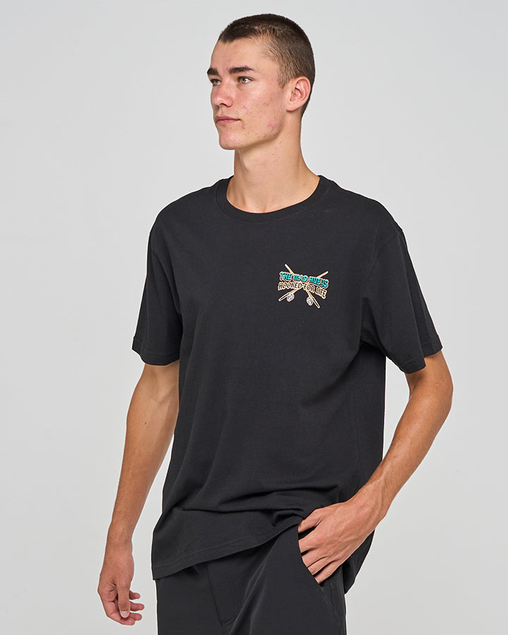 FROTHIN HOOKED FOR LIFE | SS TEE - BLACK