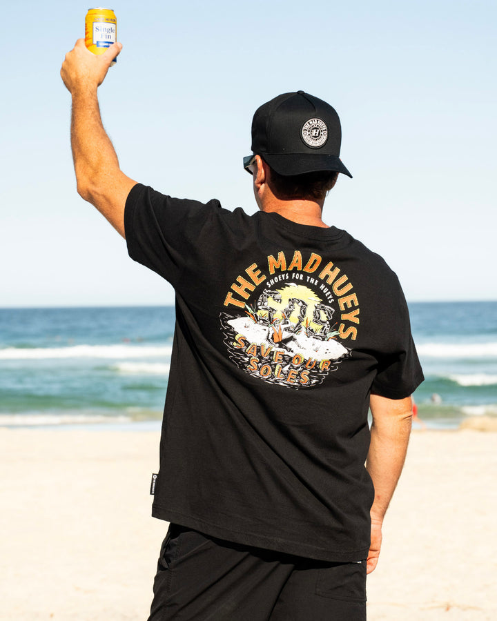SAVE OUR SOLES | SS TEE - BLACK