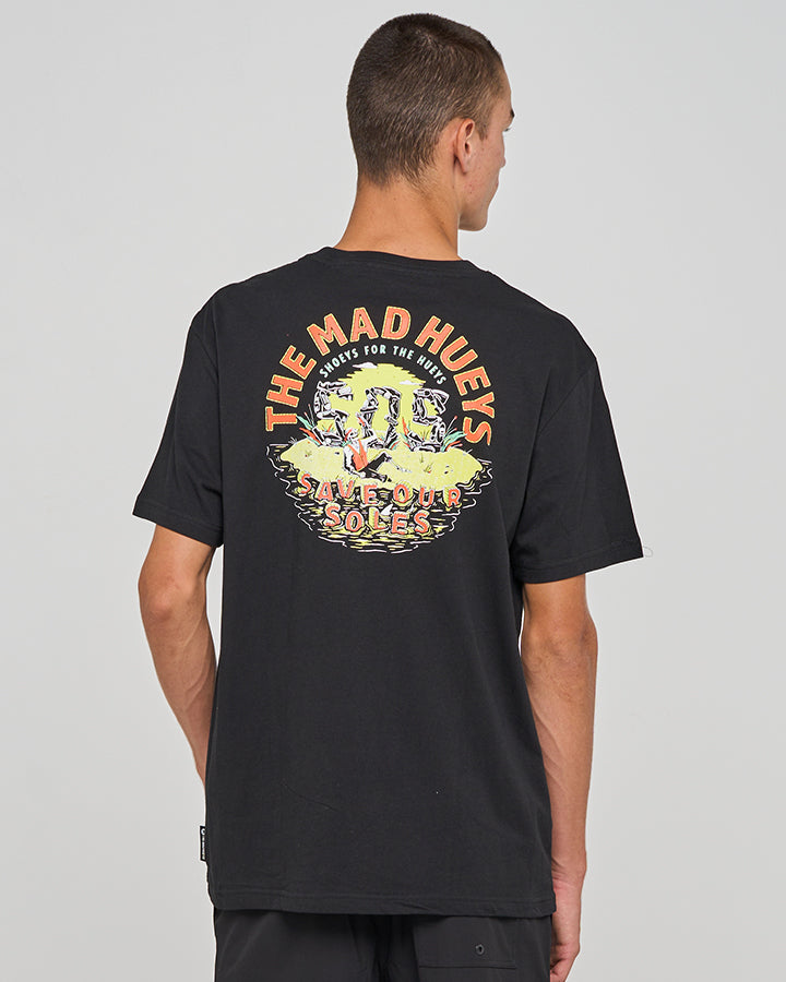 SAVE OUR SOLES | SS TEE - BLACK