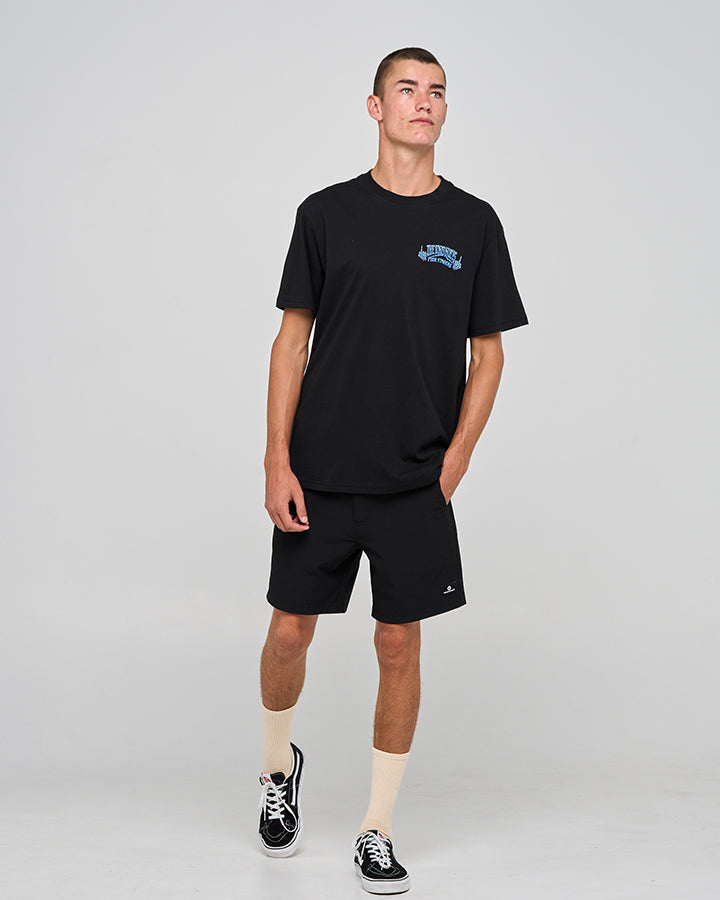 FISH FINGERS | SS TEE - BLACK