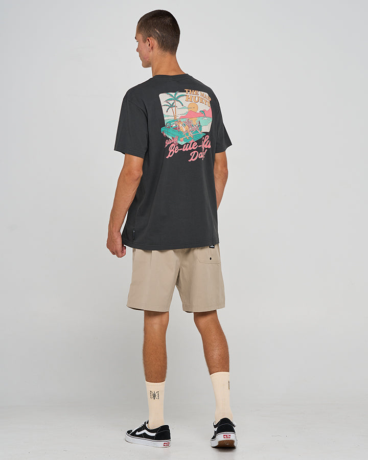 BEUTEIFUL DAY | SS TEE - VINTAGE BLACK