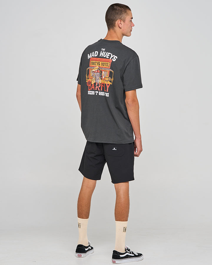 BARFLY | SS TEE - VINTAGE BLACK