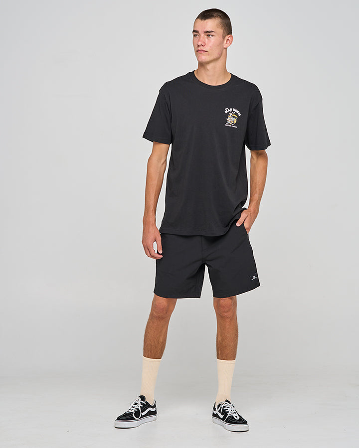 GETTING TANKED | SS TEE - BLACK