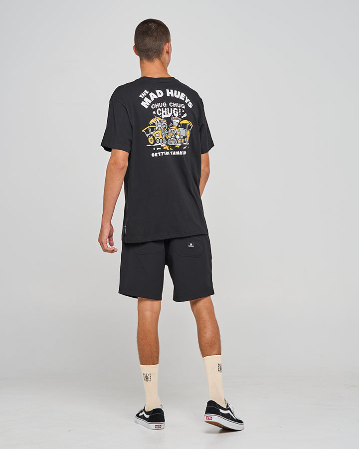 GETTING TANKED | SS TEE - BLACK