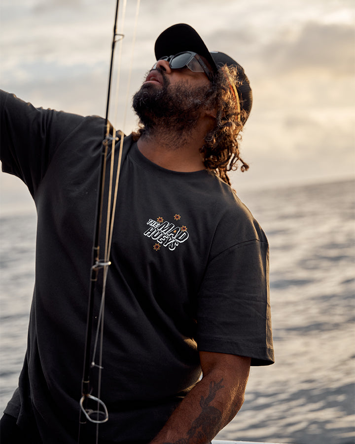 ONE TEAM | SS TEE - VINTAGE BLACK