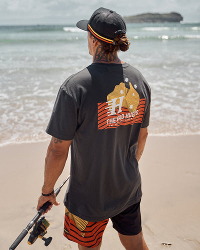 ONE TEAM | SS TEE - VINTAGE BLACK