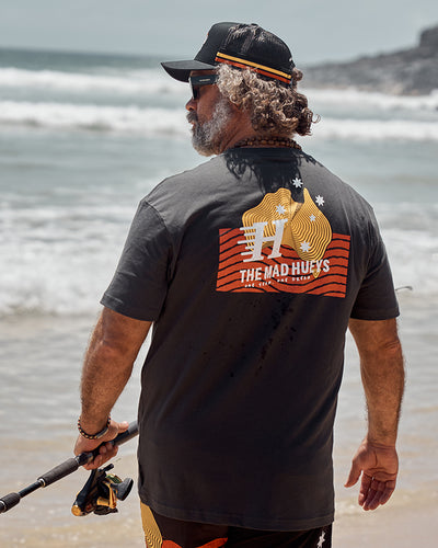 ONE TEAM | SS TEE - VINTAGE BLACK