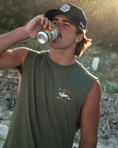 COOKEDABURRA TRIO | MUSCLE - OLIVE