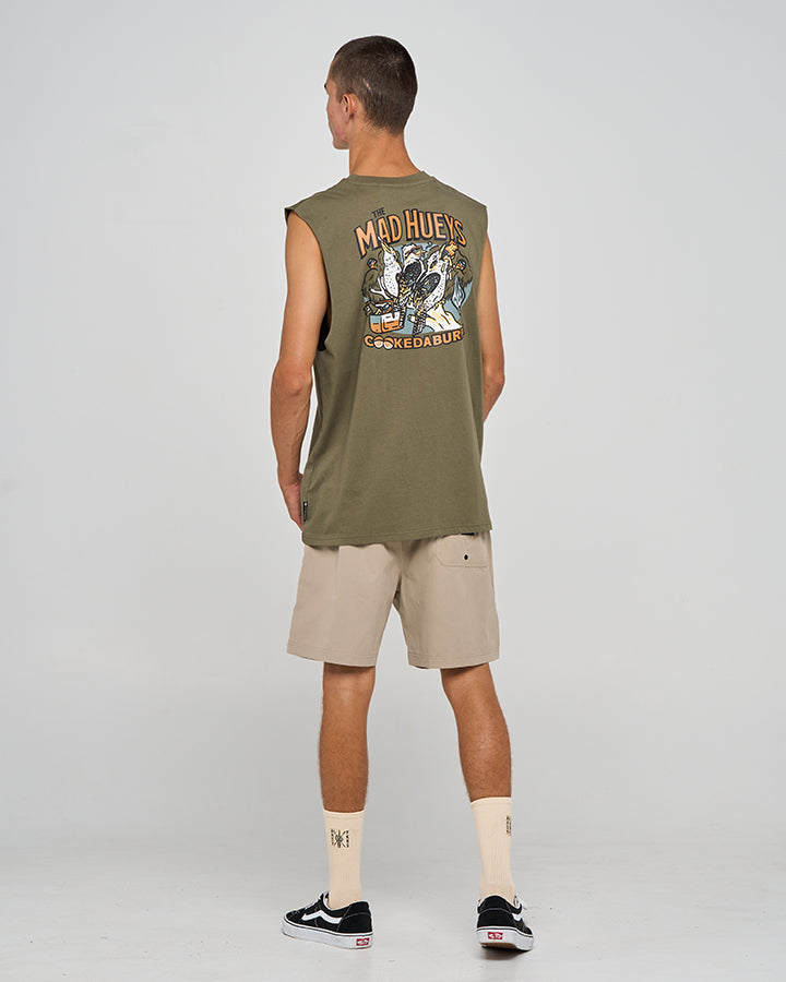 COOKEDABURRA TRIO | MUSCLE - OLIVE