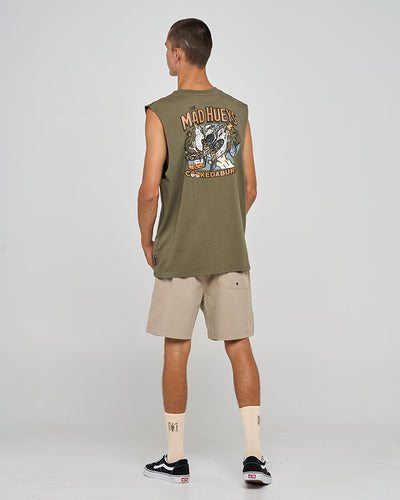 COOKEDABURRA TRIO | MUSCLE - OLIVE