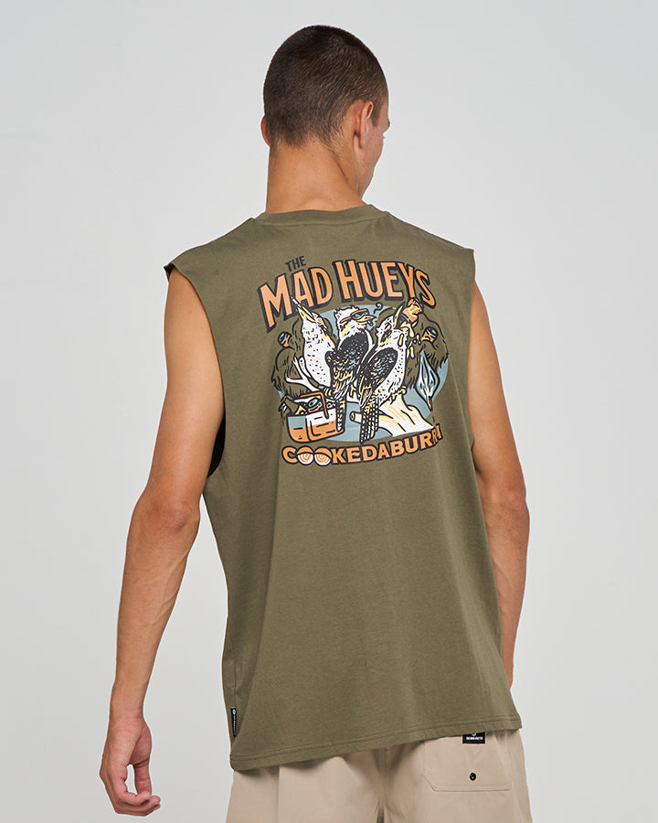 COOKEDABURRA TRIO | MUSCLE - OLIVE