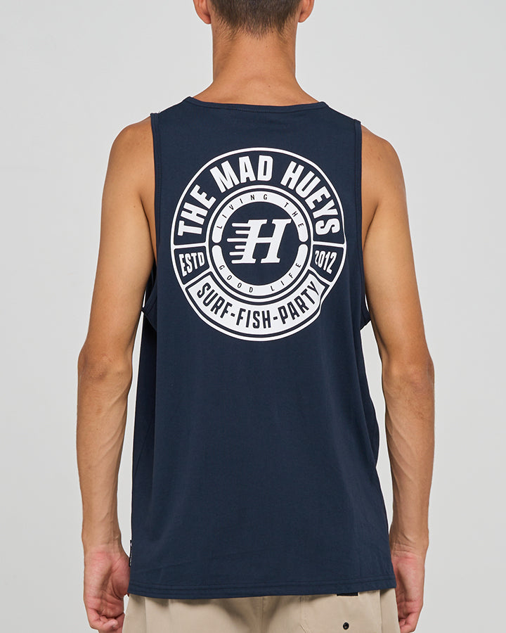 LIVING HUEYS | TANK - NAVY