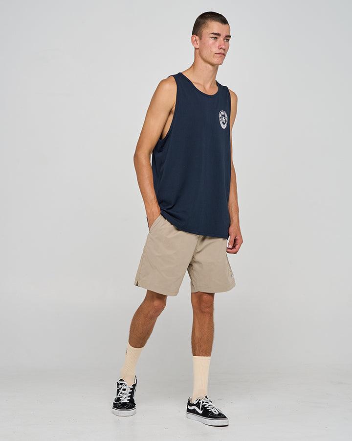 LIVING HUEYS | TANK - NAVY