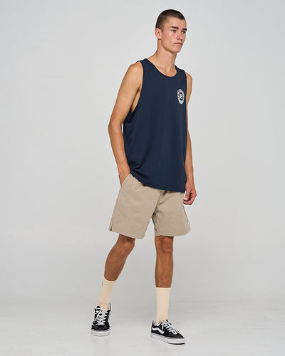 LIVING HUEYS | TANK - NAVY