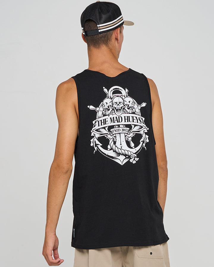 TRIPLE ANCHOR | TANK - BLACK