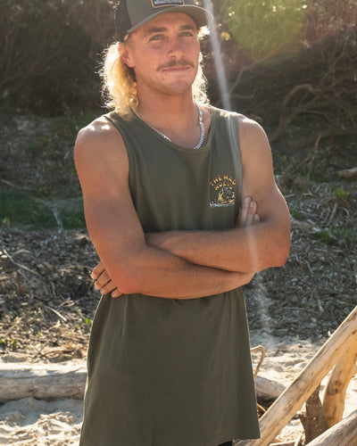 LOVING MANGROVES | TANK - OLIVE