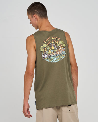 LOVING MANGROVES | TANK - OLIVE