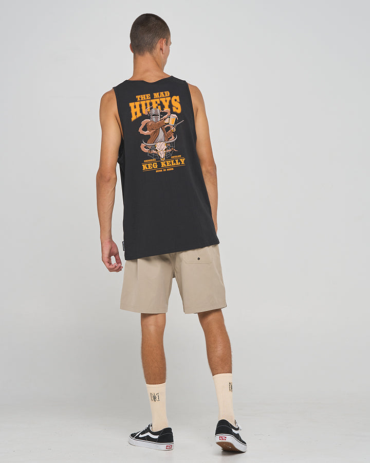 KEG KELLY | TANK - VINTAGE BLACK