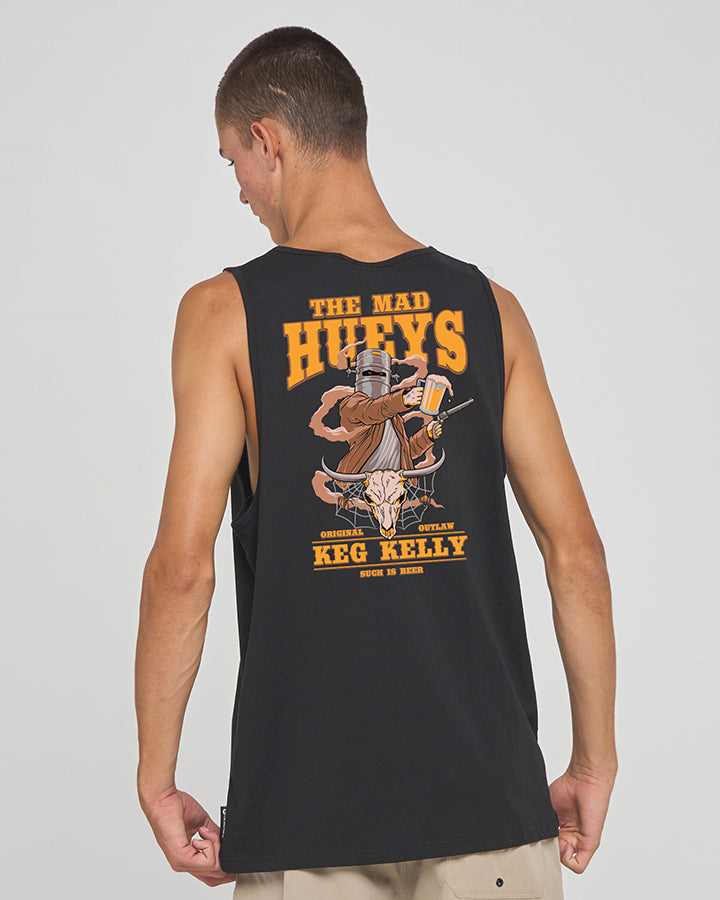 KEG KELLY | TANK - VINTAGE BLACK
