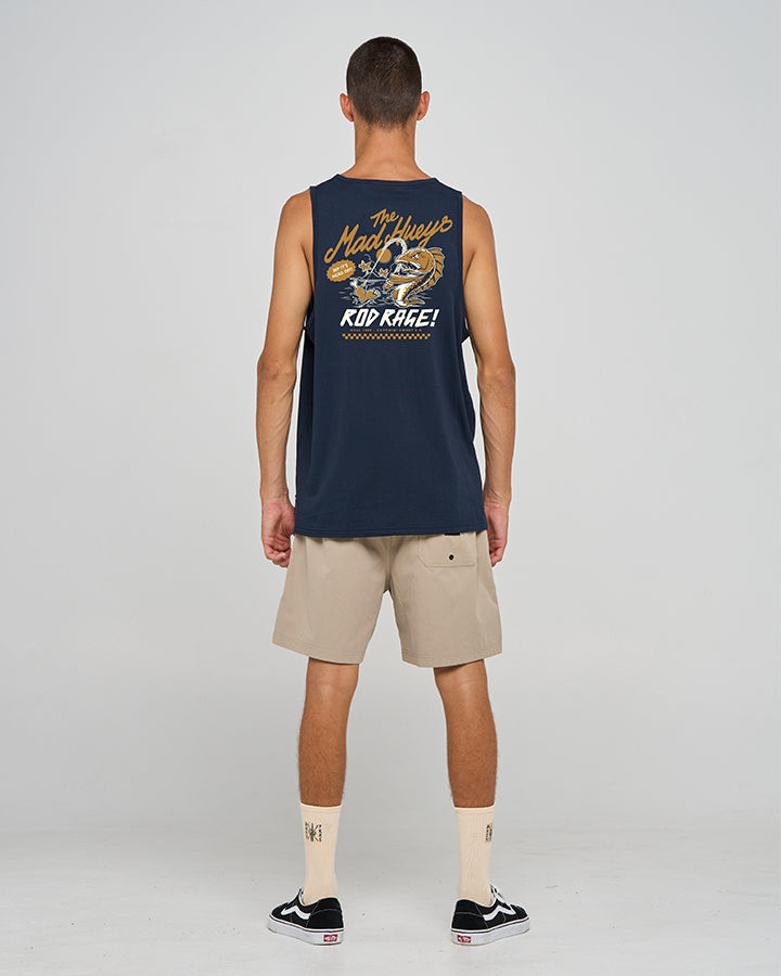 ROD RAGE | TANK - NAVY