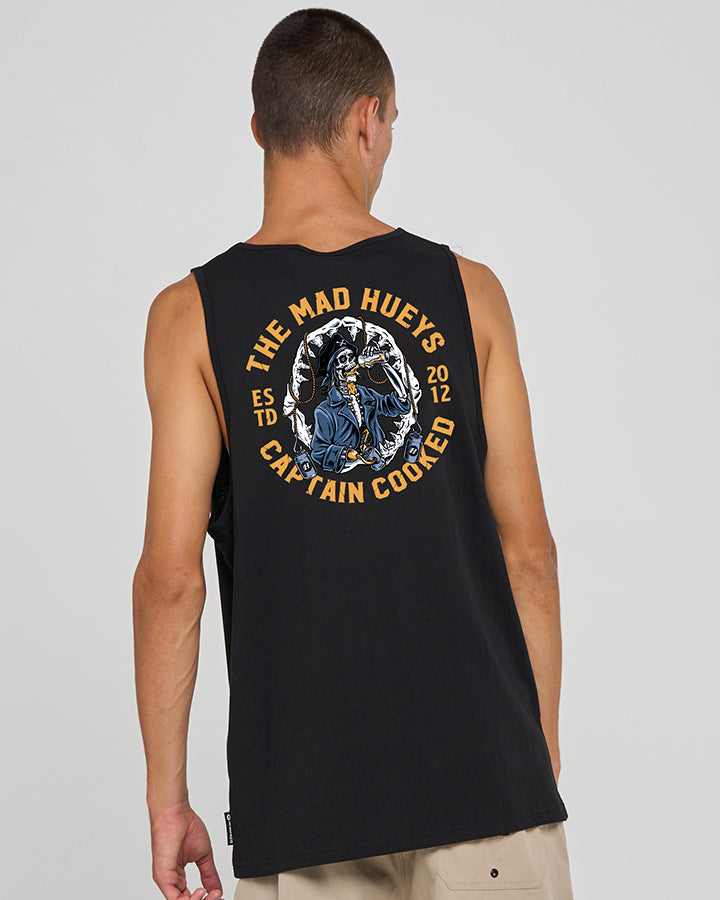 CAPTAIN COOKED JAWS | TANK - BLACK