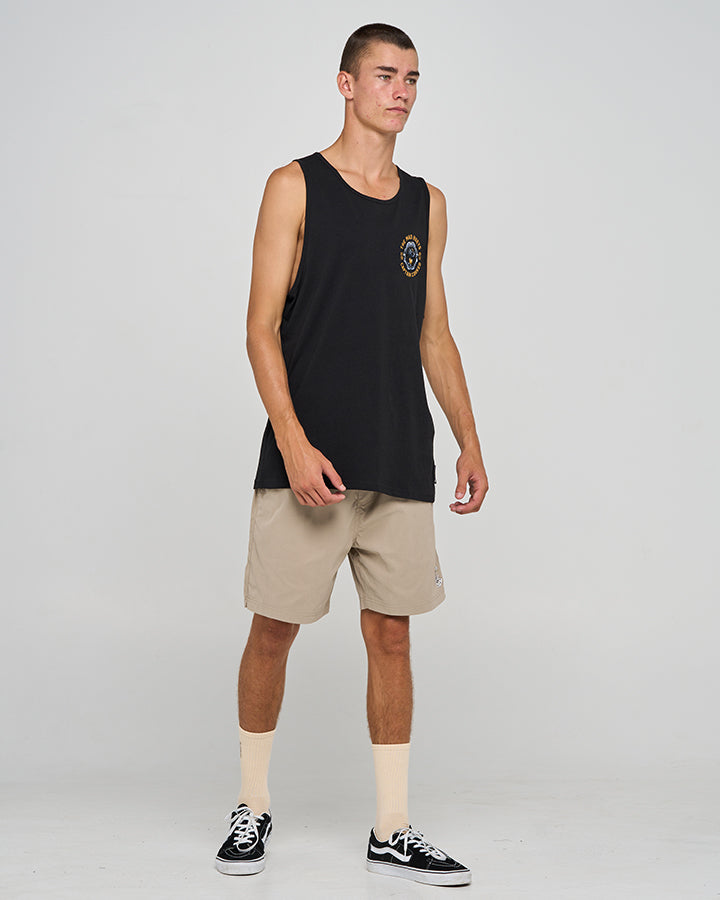 CAPTAIN COOKED JAWS | TANK - BLACK