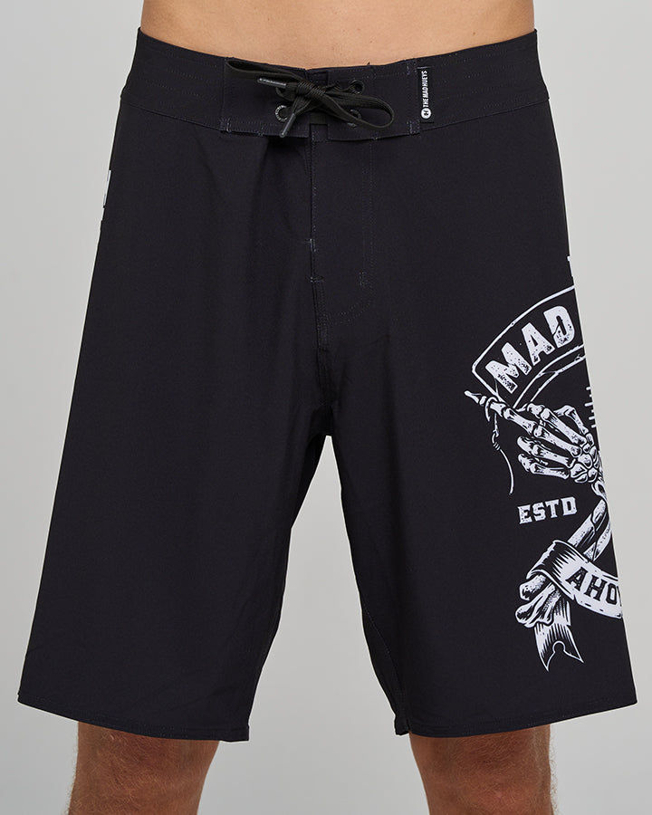 FKRS AHOY | 20" BOARDSHORT - BLACK